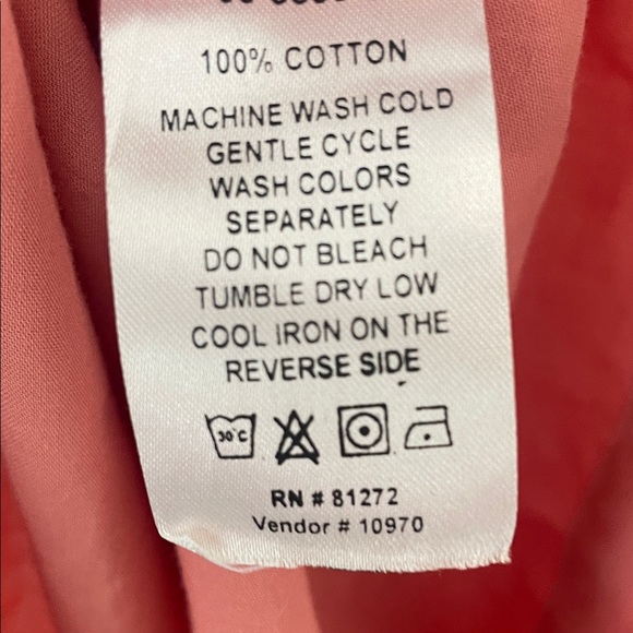 Chadwicks coral Pink Sleeveless Midi Dress Womens 10 - Picture 8 of 11